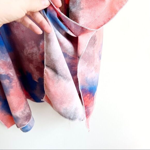 Couture Gems Tie Dye Poncho - Picture 2 of 5